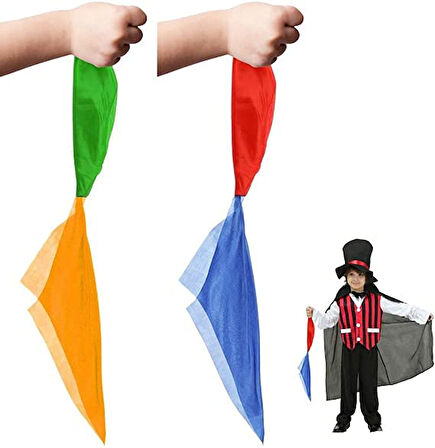 Renk Değiştiren Sihirli Mendil Sihirbazlık Oyunu  GO50607113730