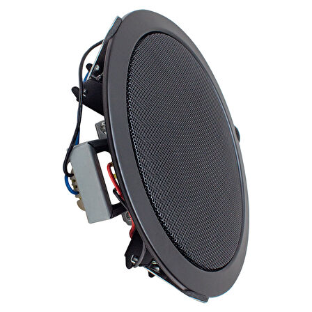 MAGICVOICE MV-19475 13CM 3/6W ALÇIPAN HOPARLÖR SİYAH (METAL KASA) TRAFOLU  GO50602594680