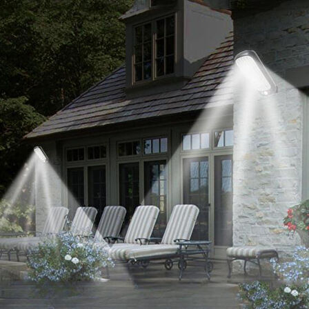 Sensörlü Güneş Enerjisi İle Şarj Olabilen Duvara Monte Solar Aydınlatma  GL-84069  GO50604342080