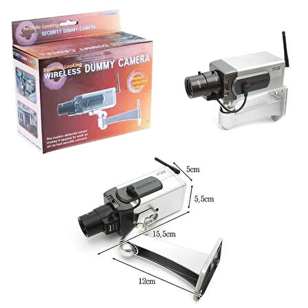 SENSÖRLÜ HAREKETLİ PİLLİ MAKET KAMERA  GO506089MT-16580