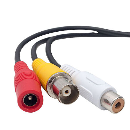 3.6MM 800 TVL 1/4 SENSOR MİKROFONLU SİYAH VİDA MODEL MİNİ KAMERA  GO506089MT-19311