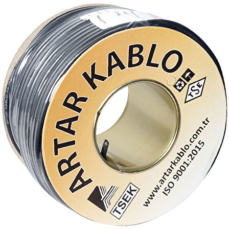 ARTAR MİKROFON KABLOSU MONO 1. KALİTE(100MT) 70 NO  GO50603570560