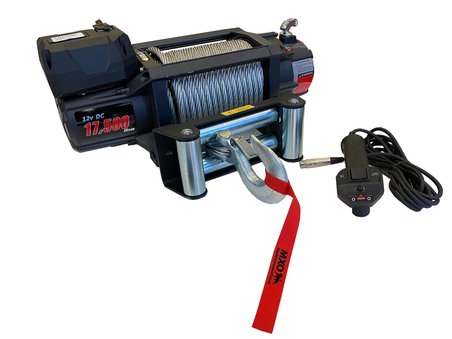 MXO 17500lb Çelik Halatlı Vinç 12V ( 28MT HALAT )