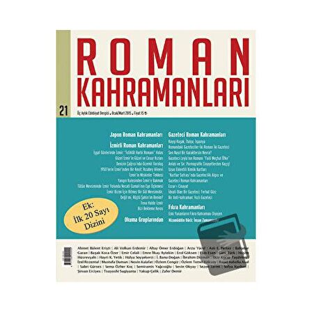 Roman Kahramanları Sayı: 21 Ocak-Mart 2015