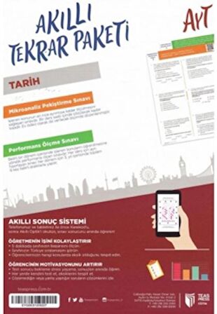 AYT Tarih Akıllı Tekrar Paketleri
