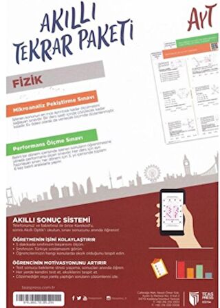 AYT Fizik Akıllı Tekrar Paketleri