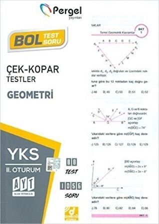 AYT İkinci Oturum Geometri Yaprak Test