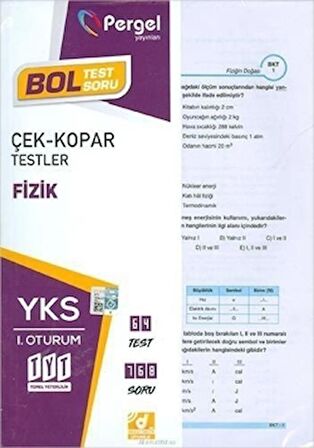 TYT Birinci Oturum Fizik Yaprak Test