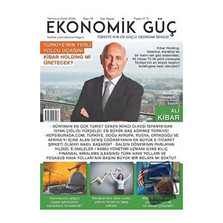 Sayı: 15 Temmuz-Eylül 2020