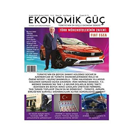 Sayı: 19 Aralık 2021 - Şubat 2022