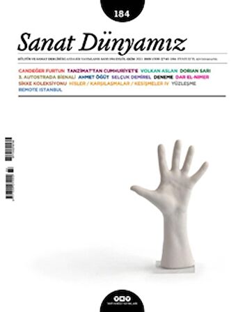 Sanat Dünyamız İki Aylık Kültür ve Sanat Dergisi Sayı: 184 Eylül - Ekim 2021