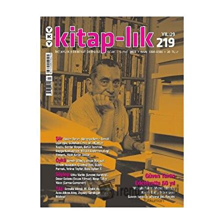 Kitap-lık Dergisi Sayı: 219 Ocak-Şubat 2022