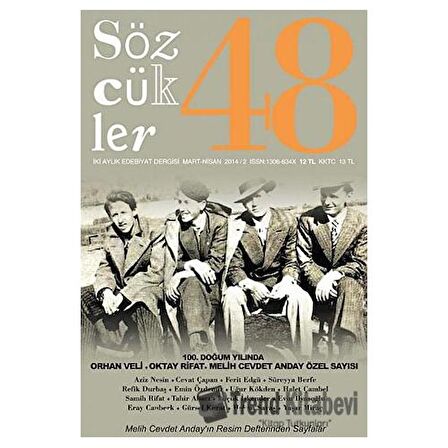 Sözcükler Dergisi Sayı: 48 Mart - Nisan 2014