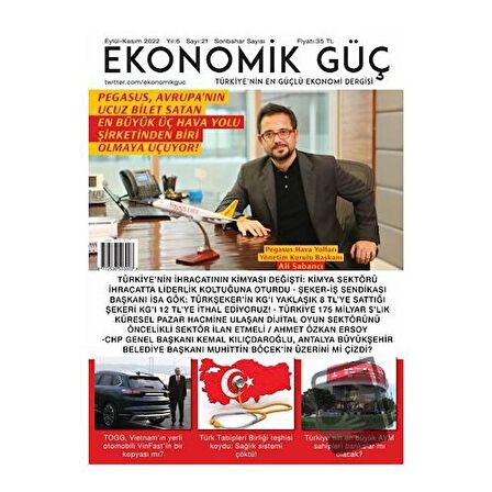 Sayı: 21 Eylül - Kasım 2022