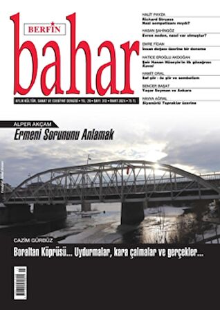 Berfin Bahar Aylık Kültür Sanat ve Edebiyat Dergisi Sayı: 313 Mart 2024