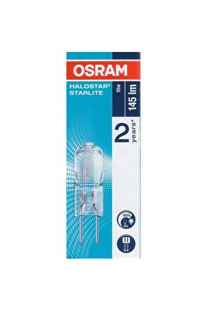 Osram 64415S 10W İğne Ayak Dimlenebilir Kapsül Halojen Ampul Sarı G4 Duy