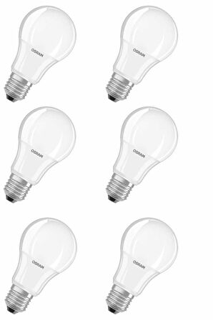 Osram 4,9W (40W) E27 Mini Led Ampul 2700K Sarı 6 Adet Avize Led Lamba