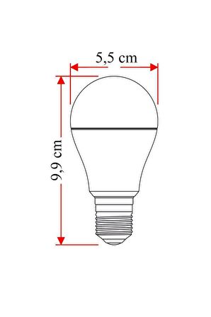 Osram 4,9W (40W) E27 Mini Led Ampul 2700K Sarı 6 Adet Avize Led Lamba