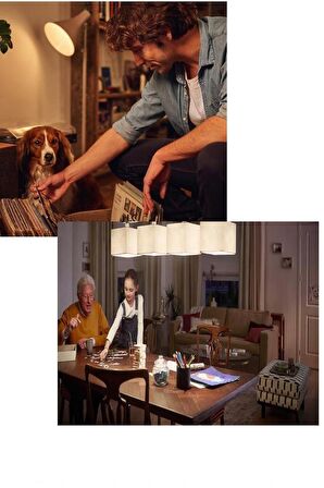 Osram 4,9W (40W) E27 Mini Led Ampul 2700K Sarı 6 Adet Avize Led Lamba