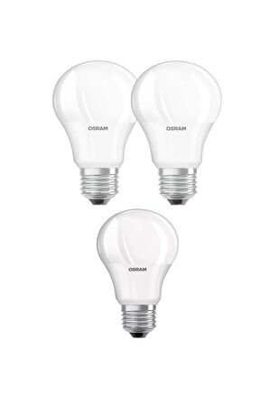 Osram 13W (100W) E27 Led Ampul 6500K Beyaz - 3 Adet 