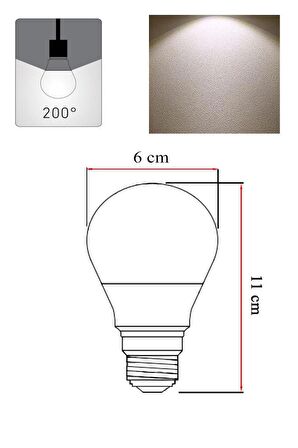 Panasonic 10,5W (75W) Led Ampul 4000K- Günışığı - 3 Adet