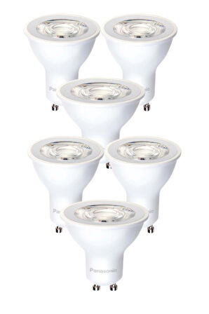 Panasonic 4W (50W) Led Spot Ampul Beyaz 6500K - 6 Adet Avize Çanak Lamba