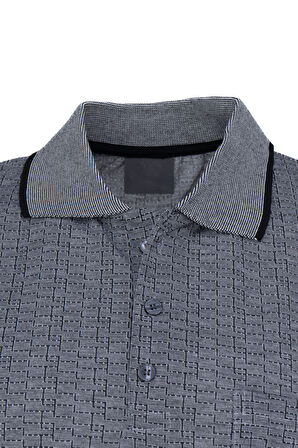 Oppland Erkek T-shirt Yazlık Cepli Kısa Kollu Modern Jakarlı Lonelli Model Rahat Kesim Pamuklu Kumaş