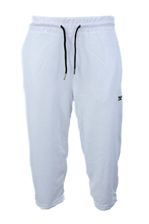 Oppland Erkek Kapri Beli Lastikli ve Bağcıklı Çift Cepli Otoban Kumaş Çizgili Dokulu Rahat Kesim