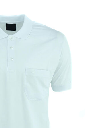 Oppland Erkek Polo Yaka Cepli Kısa Kollu Hilfiger Model Normal Kesim Pamuklu Lakos Kumaş Tişört