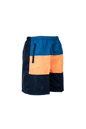 Oppland Erkek Deniz Şortu Beli Lastikli ve Bağcıklı Cepli File Astarlı Su Tutmayan OPEDS26STNMOD32