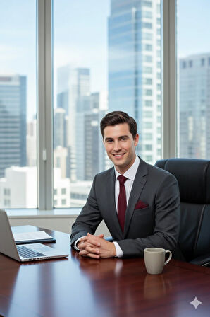 Oppland Erkek Kravat Klasik Mendilli Şık Leke Tutmaz Zirve Model Geniş Tasarım