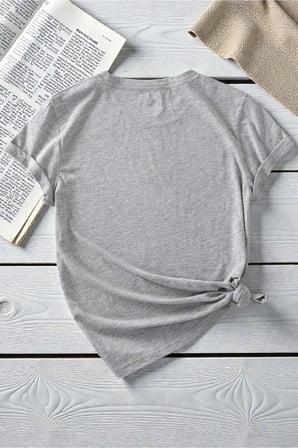 Unisex Sevimli Marshmallows Baskılı Tasarım Tshirt