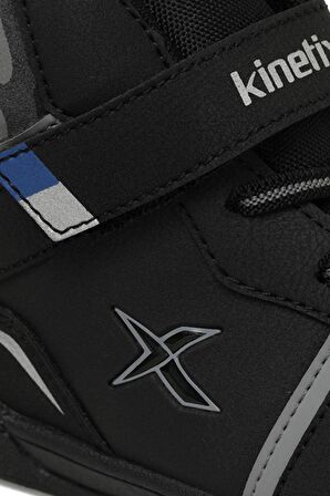 Kinetix KREJA PU HI 3PR Siyah Erkek Çocuk High Sneaker