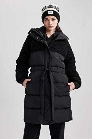 DeFacto A1322 Su Geçirmez Relax Fit Parka