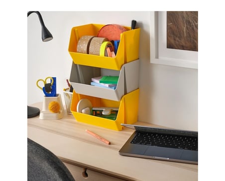 IKEA FODERTRAG masa-duvar düzenleyici 25x18x15 cm 