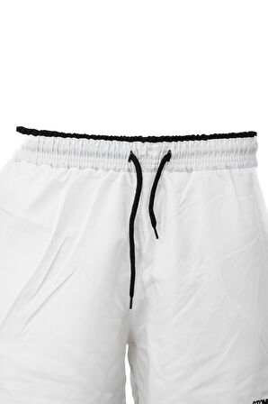 Oppland Erkek Deniz Şortu Beli Lastikli ve Bağcıklı Cepli içi File Astarlı Su Tutmayan Hafif Kumaş