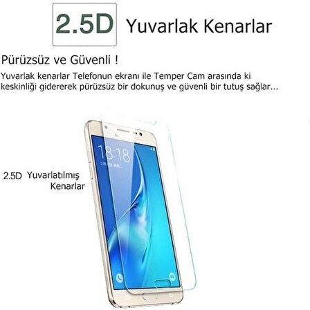 Samsung Galaxy C7 Pro Kırılmaz Ekran Koruyucu Cam