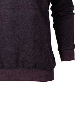 Oppland Erkek Kışlık Polo Yaka Kazak Pamuklu Örme Klasik Pıtırcık Selanik Düğmeli Fleto Cepli Rahat