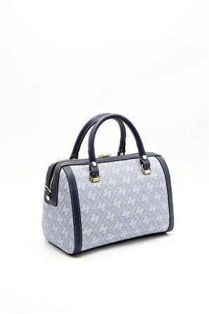 Silver  Polo Mavi - Laci NV1091 Kadın El Çantası