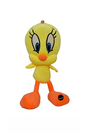 Tweety Civciv Peluş Oyuncak Sevimli Kuş Pelüş Büyük Boy