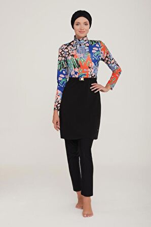 Adasea  Yoon 4407 Tam Boy Tasarım Tesettür Mayo