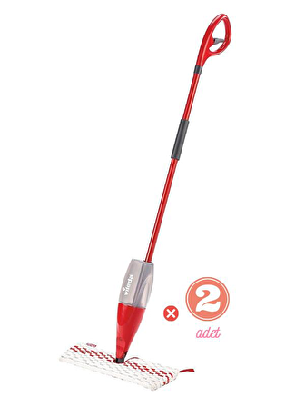 Vileda 1-2 Spray Mop 2G Temizlik Sistemi 2'li Avantaj Set