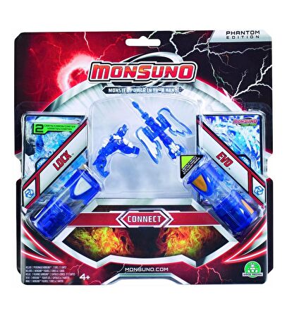 MONSUNO, Lisanslı LOCK - EVO Figürleri, Fırlatma Kapsülleri ve 2 Oyun Kartı