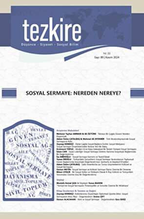 Tezkire 89. Sayı