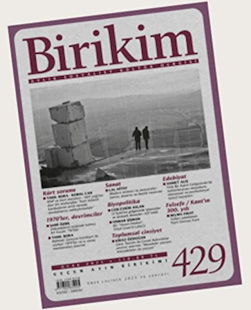 Birikim Aylık Sosyalist Kültür Dergisi Sayı 429 Ocak 2025