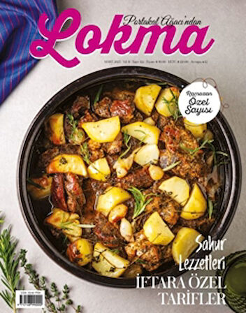 Lokma Aylık Yemek Dergisi Sayı: 124 Mart 2025