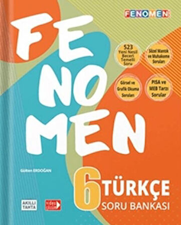 6. Sınıf Türkçe Fenomen Soru Bankası