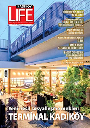 Kadıköy Life Dergisi Sayı: 124 Temmuz - Ağustos