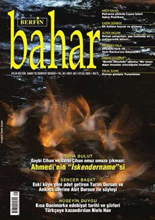 Berfin Bahar Dergisi Sayı: 331 Eylül 2025