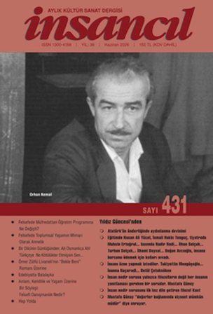 İnsancıl Aylık Kültür ve Sanat Dergisi Sayı: 431 Haziran 2026